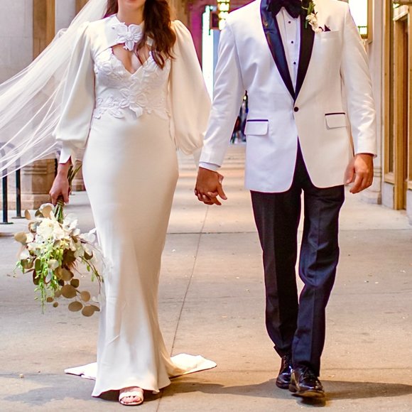 Elizabeth Fillmore IRIS dress and EDWARDIAN SHRUG - Picture 9 of 16